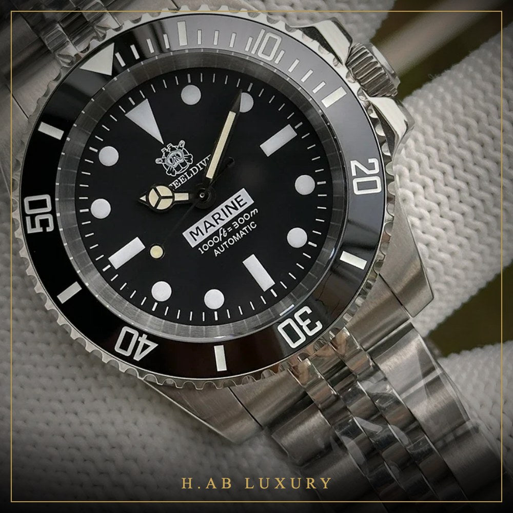 Steeldive SD1954 - 41mm Automatic Diver, 300m