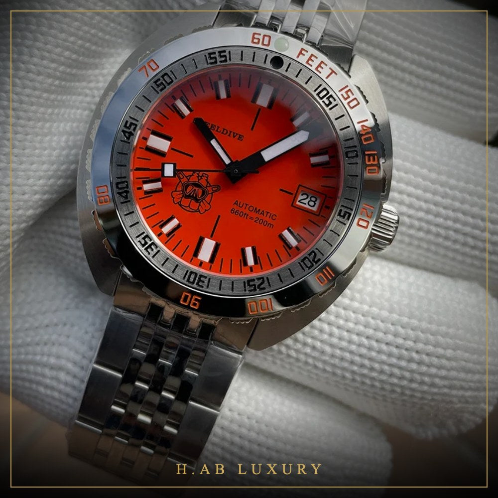 Steeldive SD1967 - Steel Bezel Automatic Diver, 200m