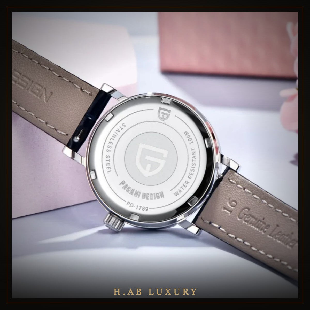 Pagani Design PD-1789 women's moon phase watch