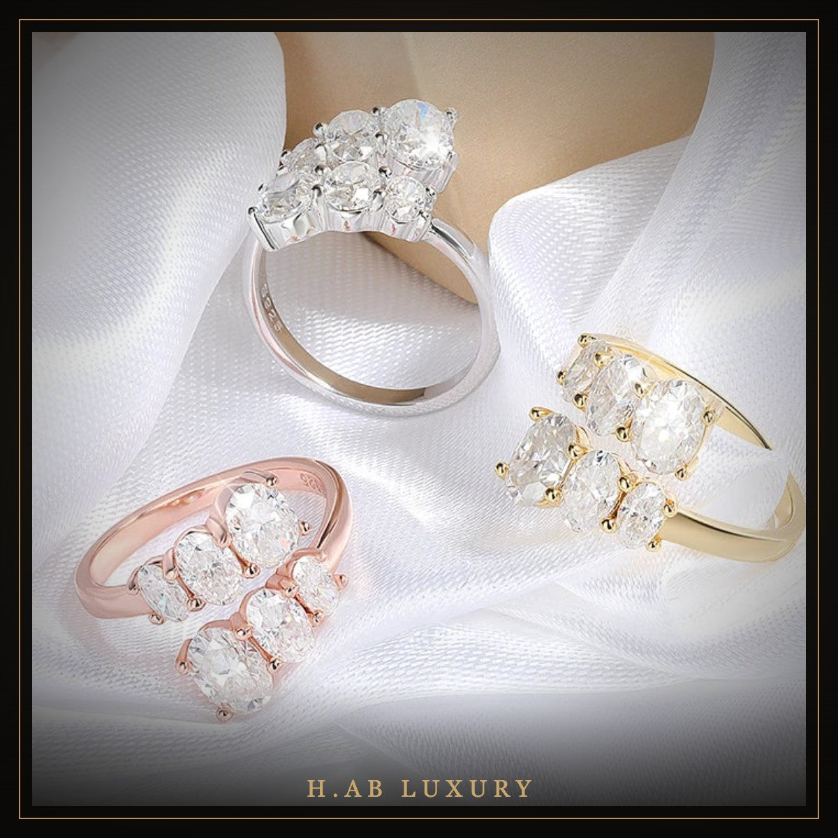 H.AB LUXURY moissanite jewelry
