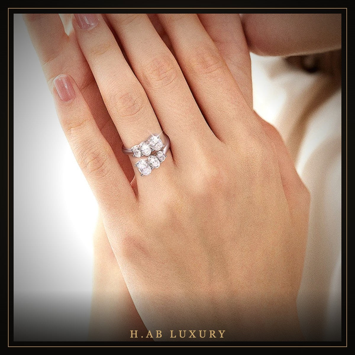 H.AB LUXURY moissanite jewelry