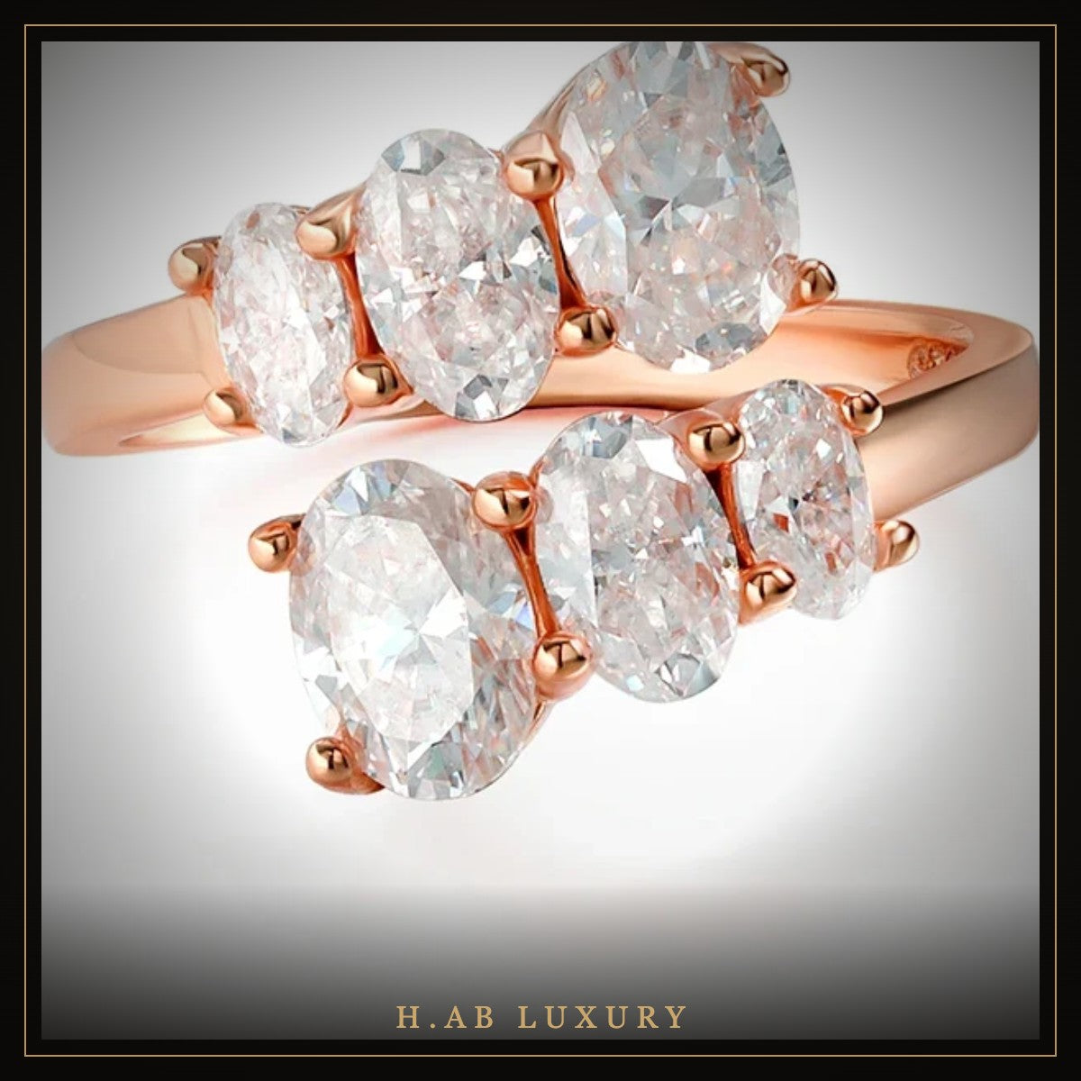 H.AB LUXURY moissanite jewelry