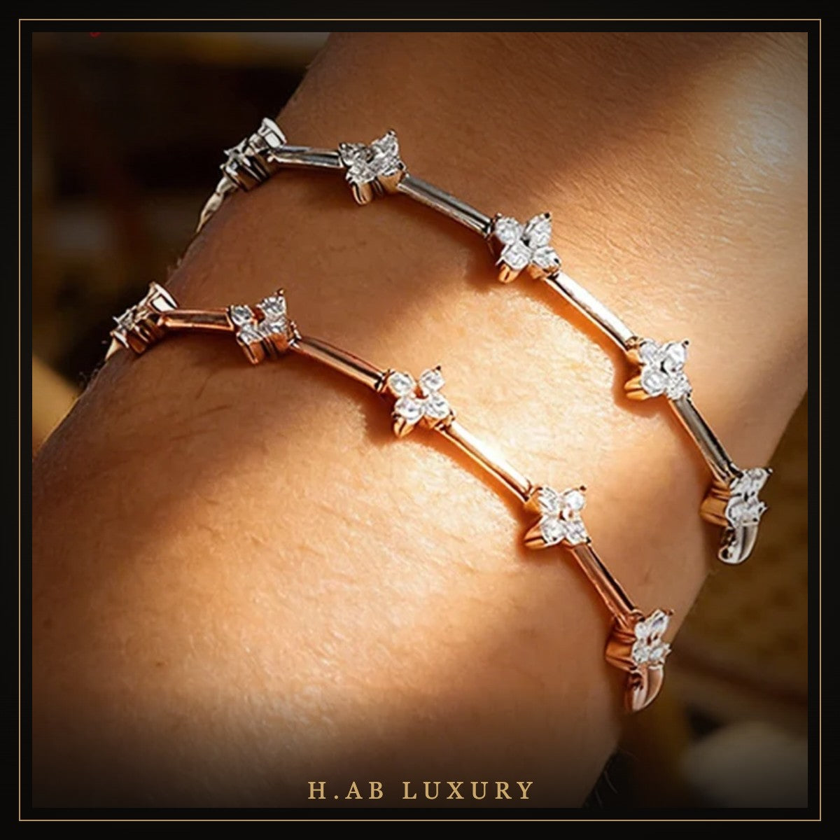 H.AB LUXURY moissanite jewelry
