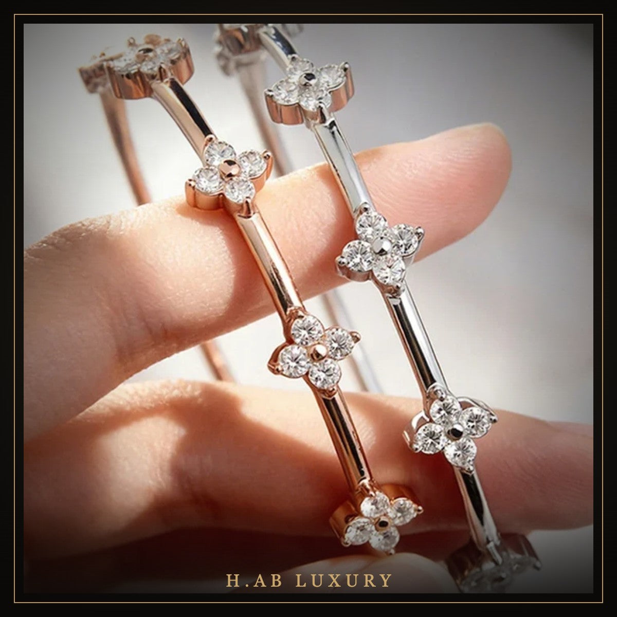 H.AB LUXURY moissanite jewelry