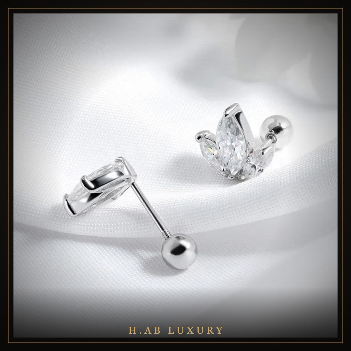H.AB LUXURY moissanite jewelry