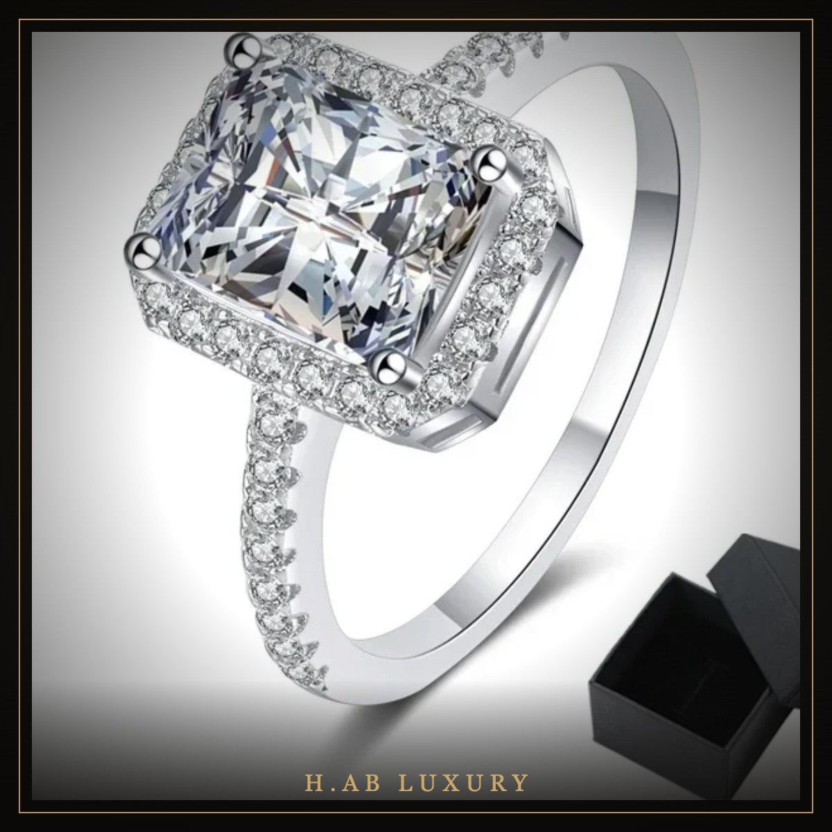 H.AB LUXURY moissanite jewelry