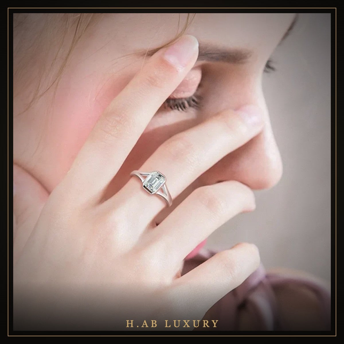 H.AB LUXURY moissanite jewelry