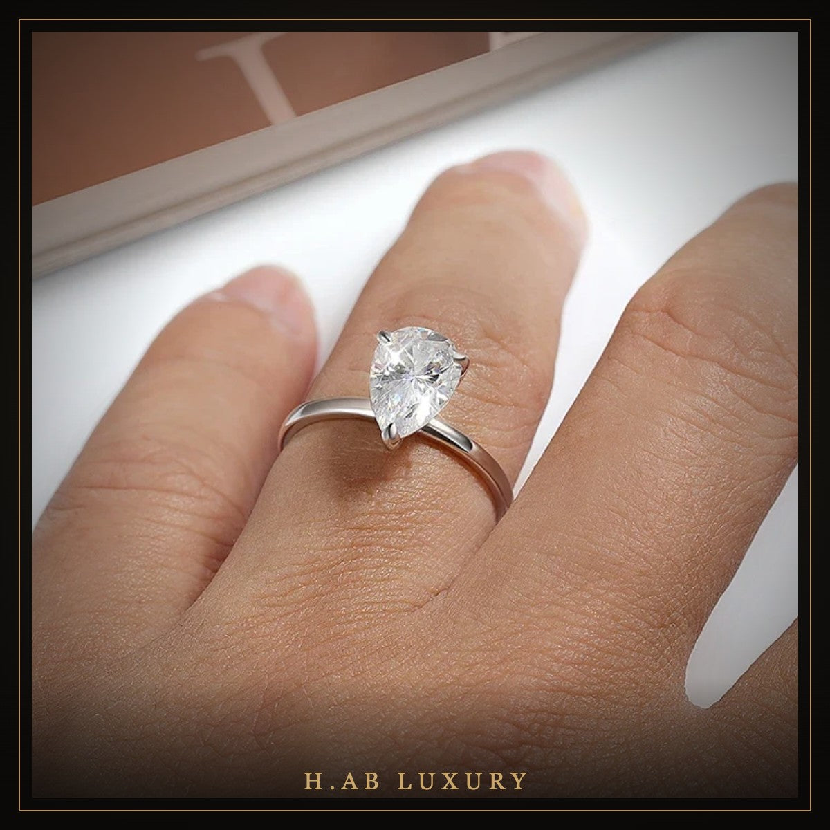 H.AB LUXURY moissanite jewelry