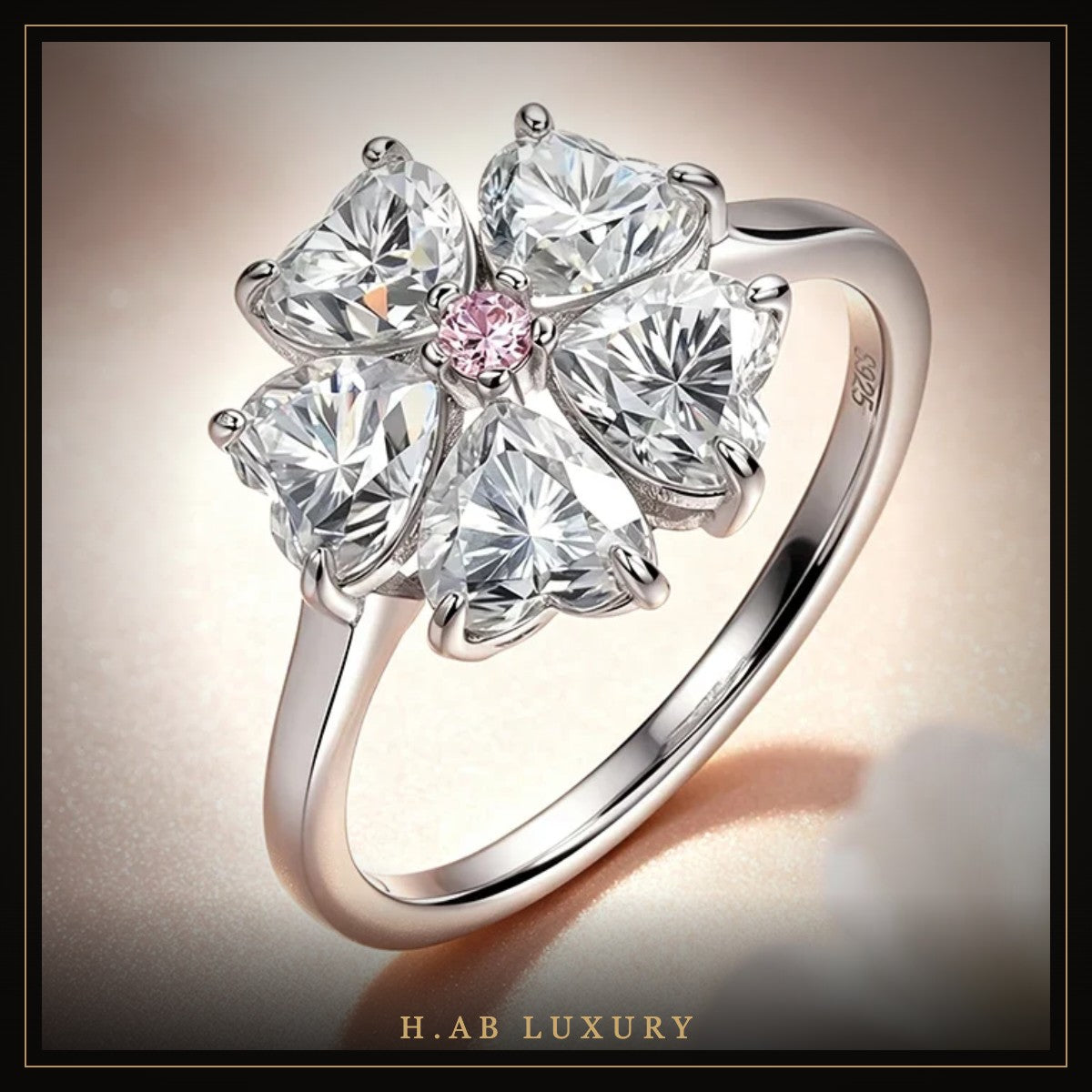 H.AB LUXURY moissanite jewelry