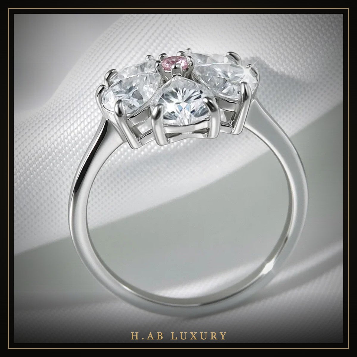 H.AB LUXURY moissanite jewelry