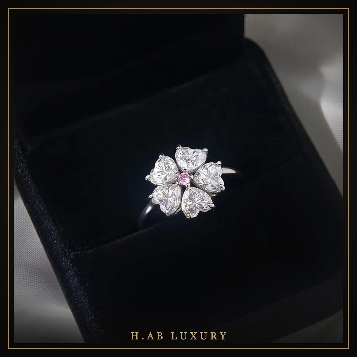 H.AB LUXURY moissanite jewelry
