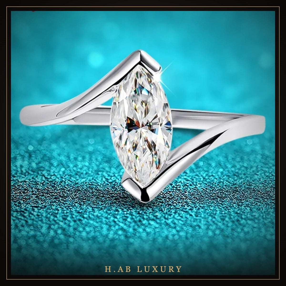H.AB LUXURY moissanite jewelry