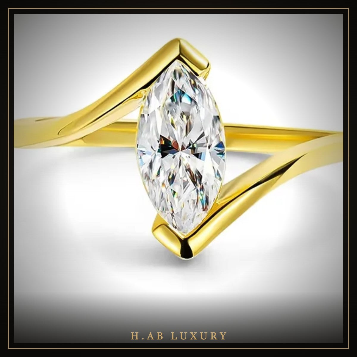 H.AB LUXURY moissanite jewelry