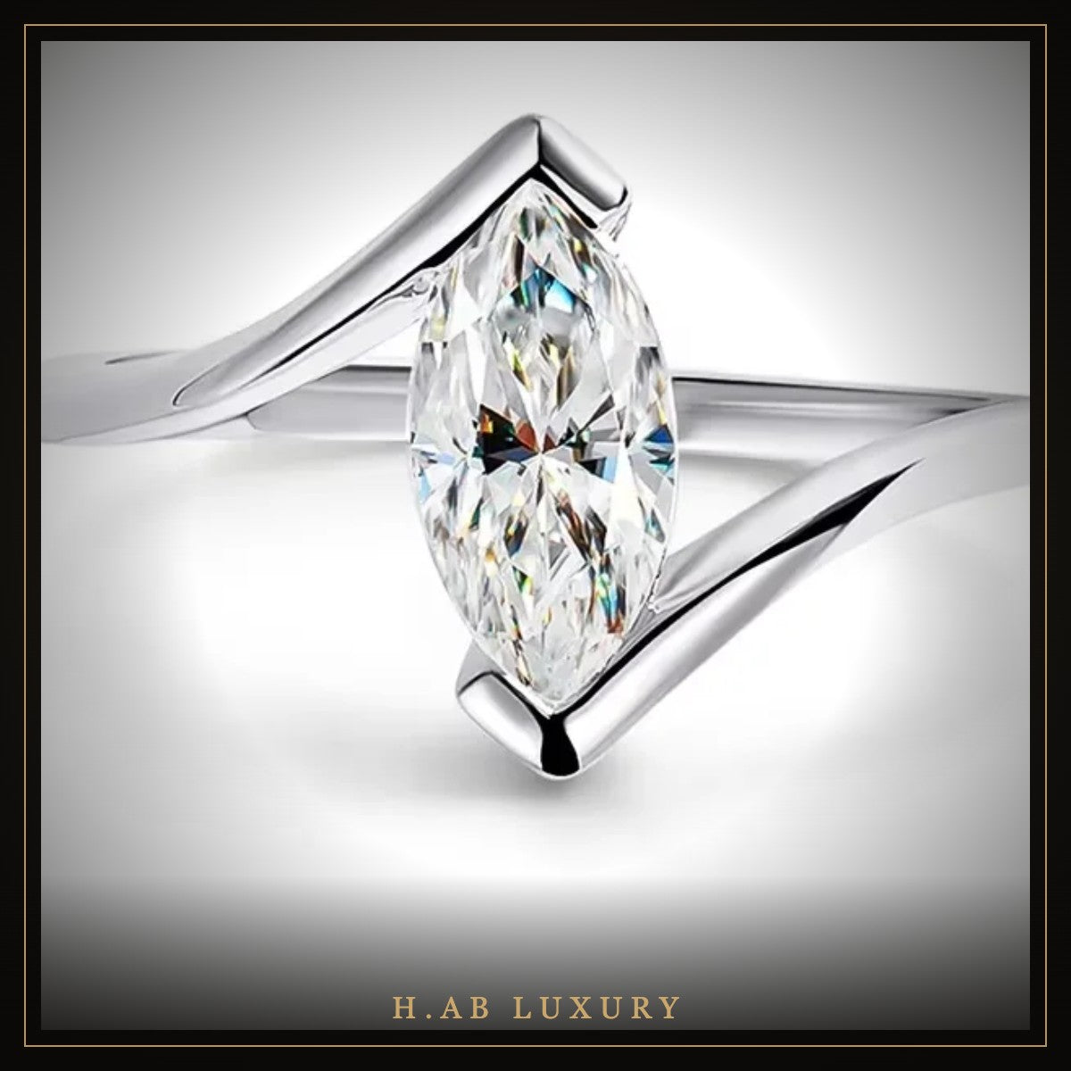 H.AB LUXURY moissanite jewelry