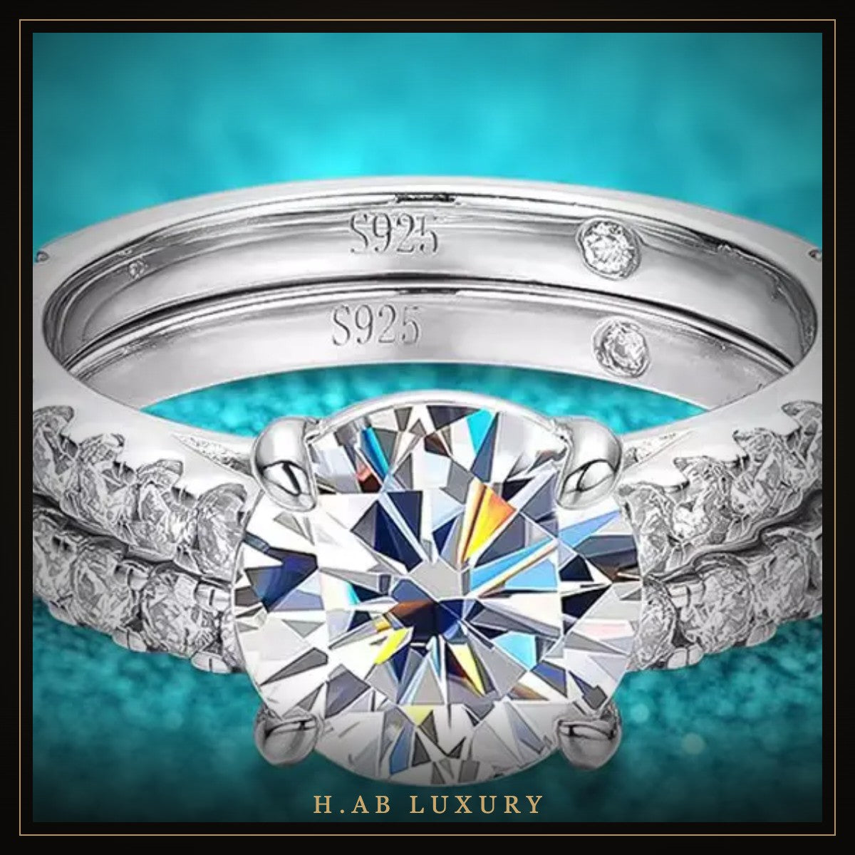 H.AB LUXURY moissanite jewelry