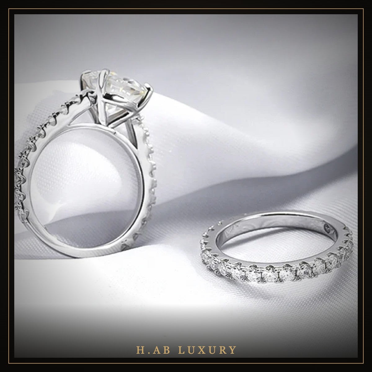 H.AB LUXURY moissanite jewelry