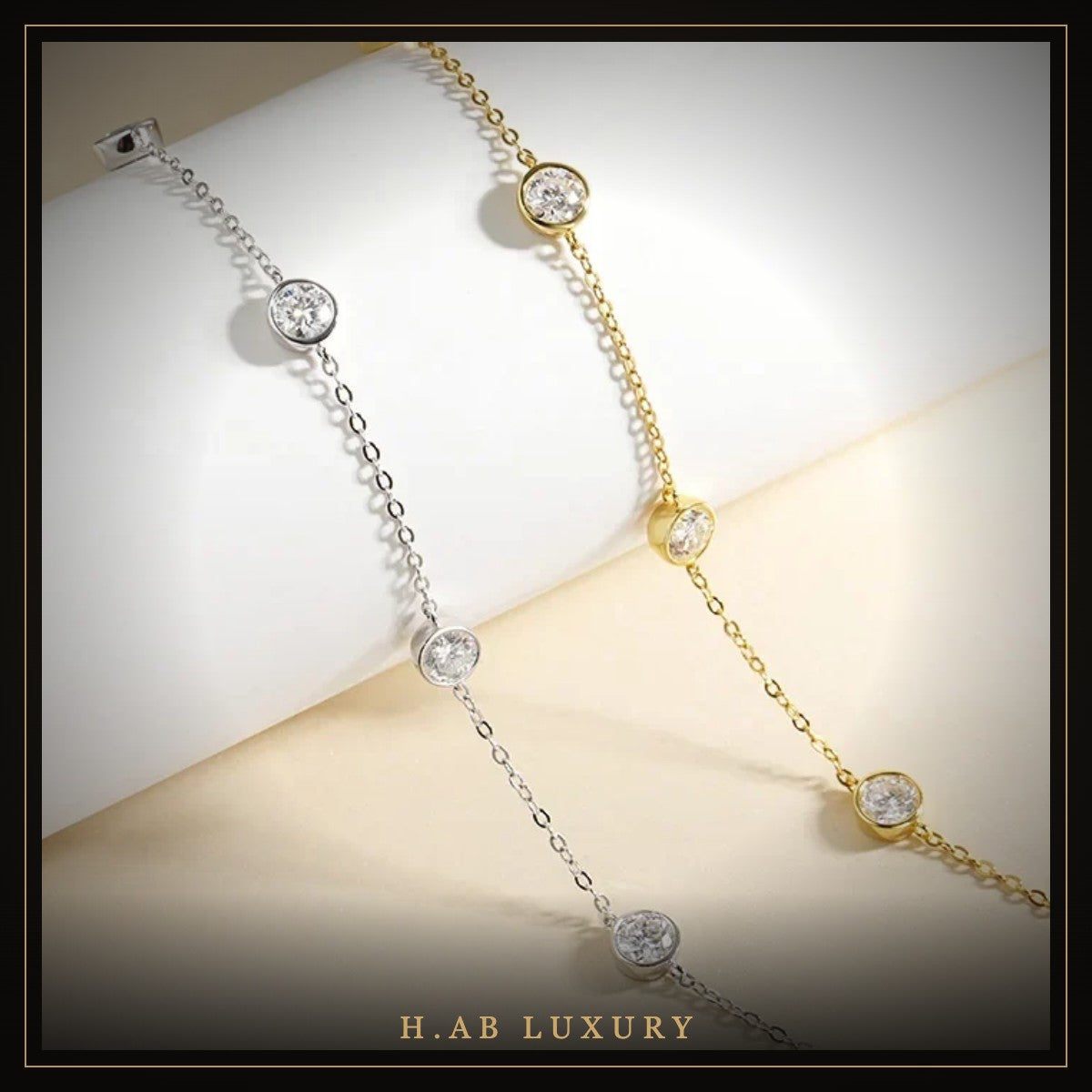 H.AB LUXURY moissanite jewelry