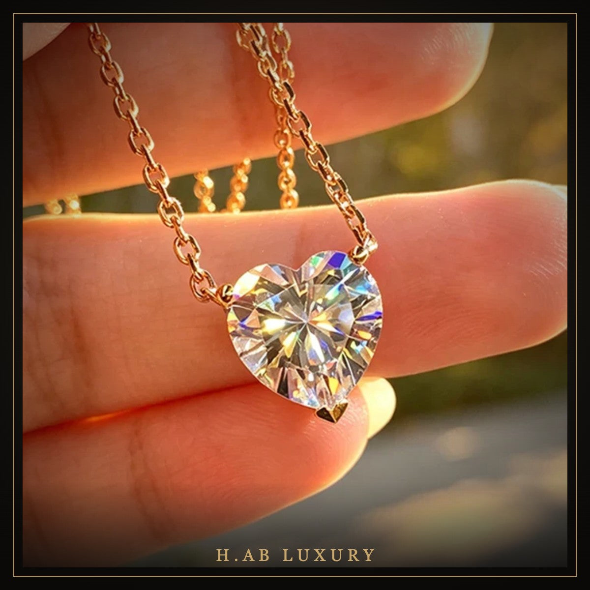 H.AB LUXURY moissanite jewelry