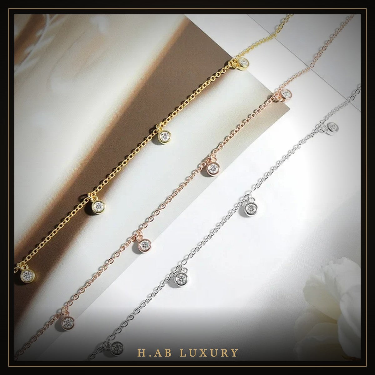 H.AB LUXURY moissanite jewelry