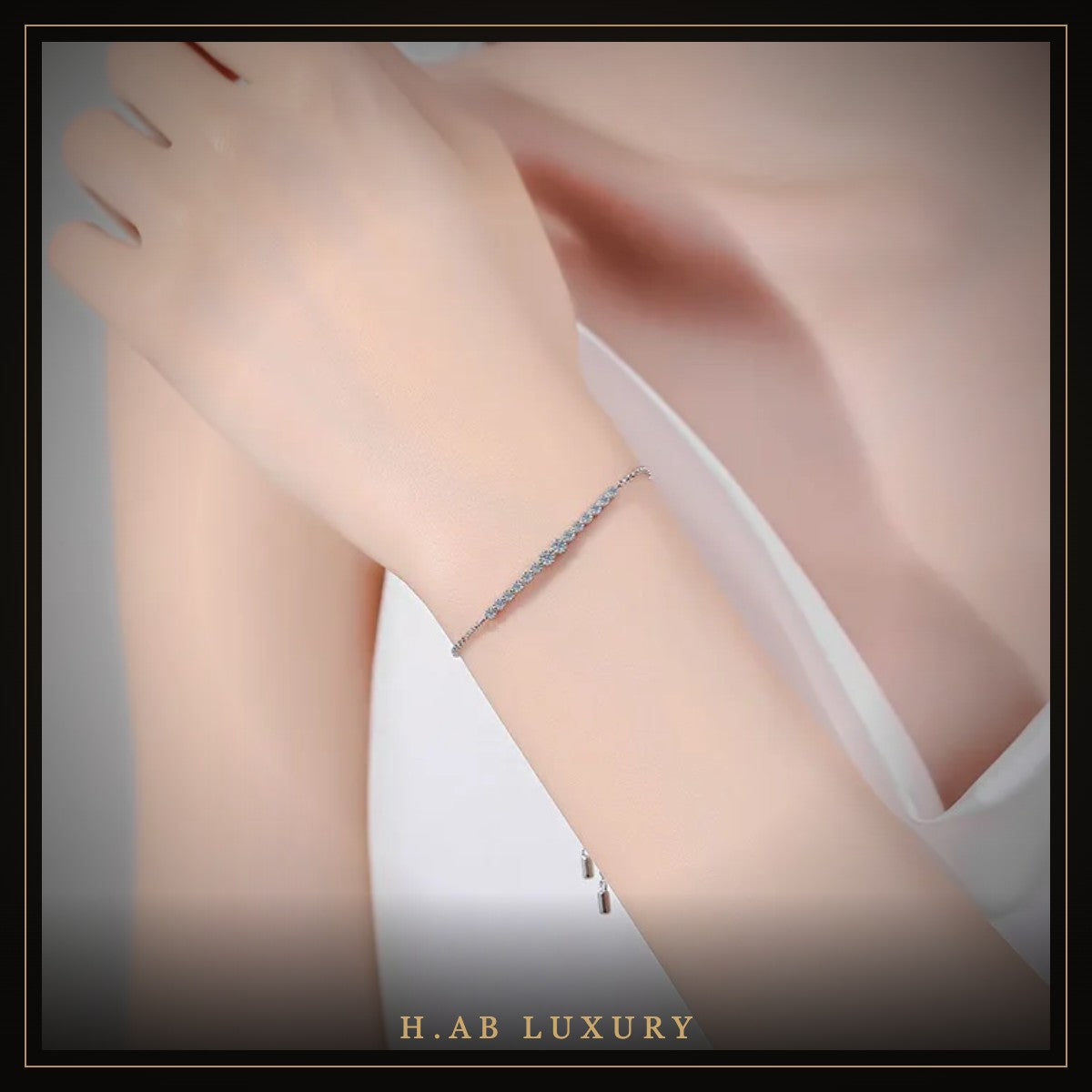 H.AB LUXURY moissanite jewelry