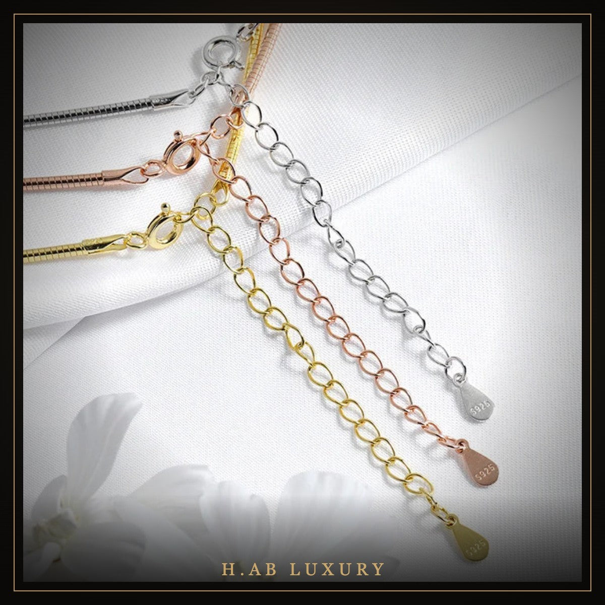 H.AB LUXURY moissanite jewelry