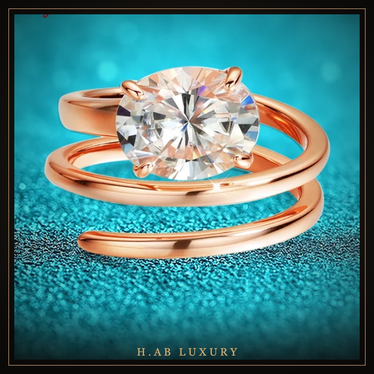 H.AB LUXURY moissanite jewelry