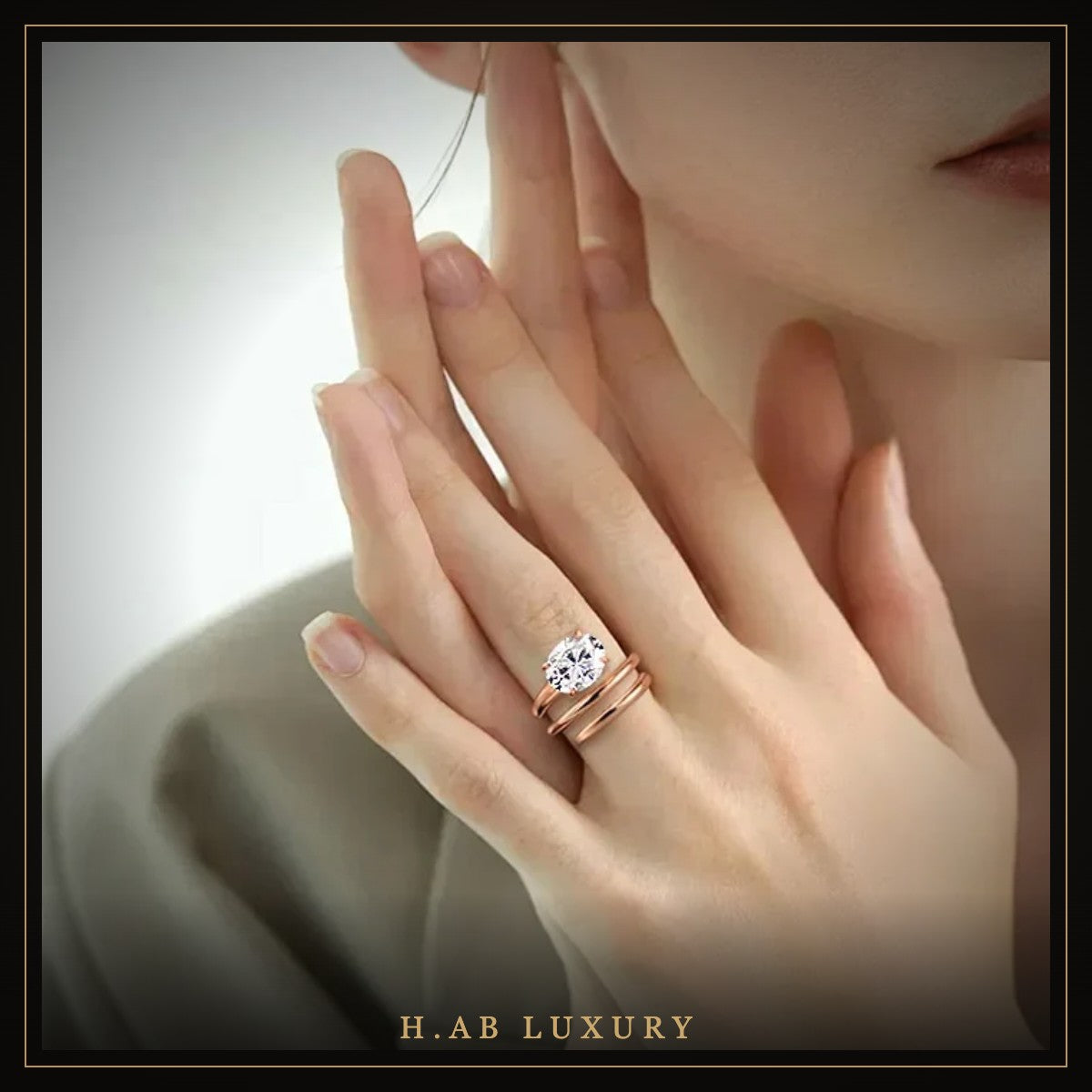 H.AB LUXURY moissanite jewelry