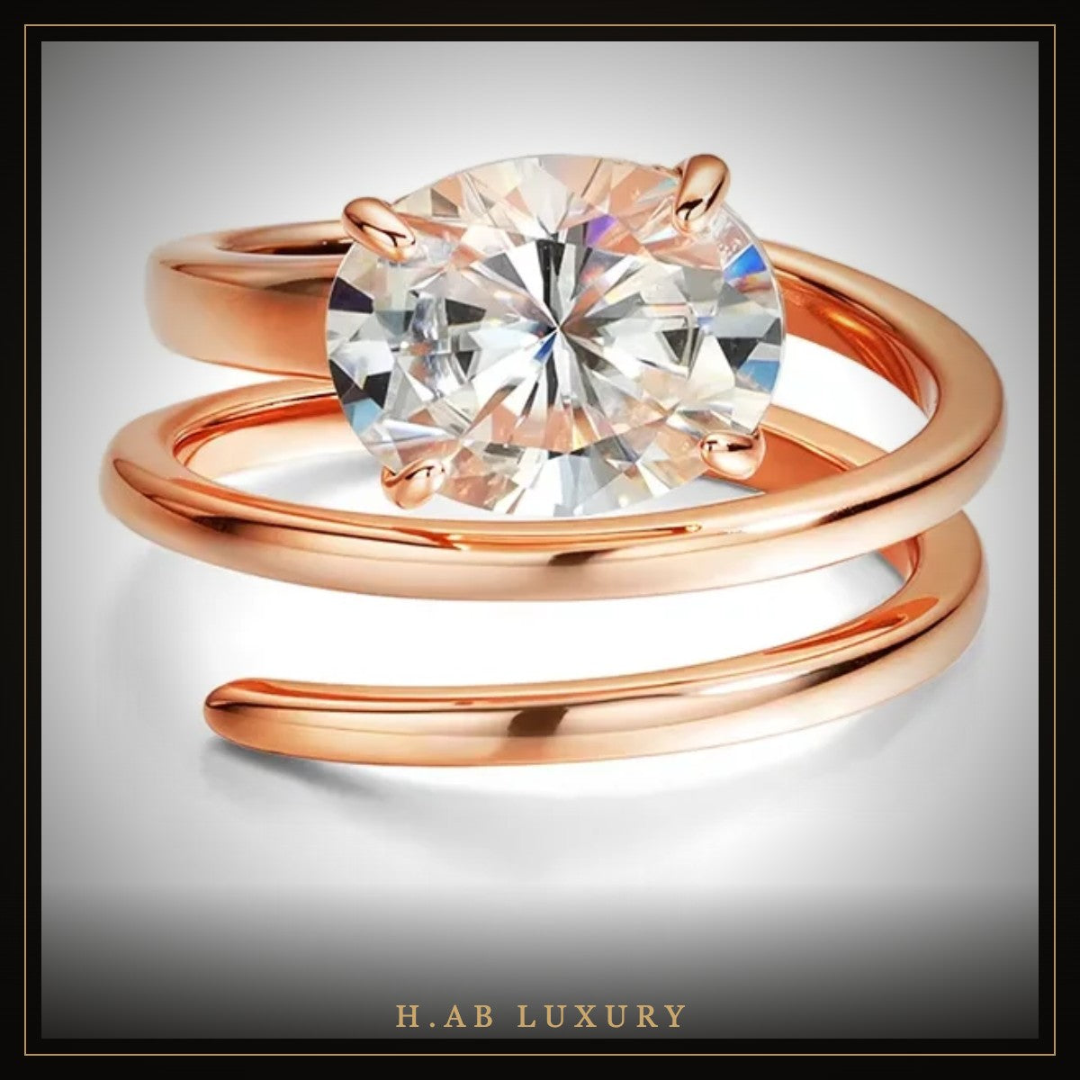 H.AB LUXURY moissanite jewelry