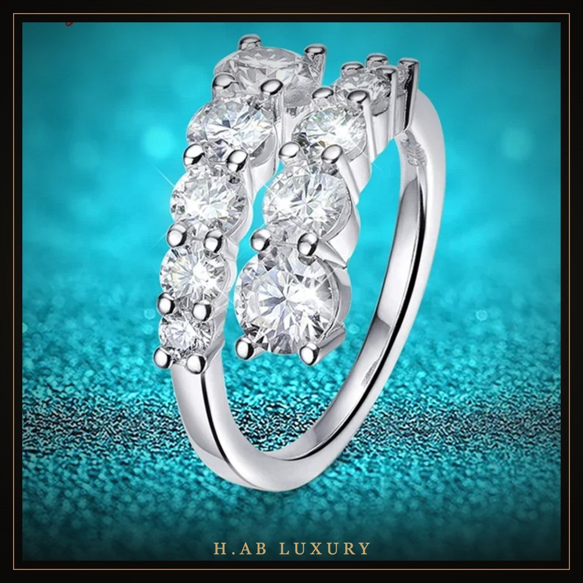 H.AB LUXURY moissanite jewelry