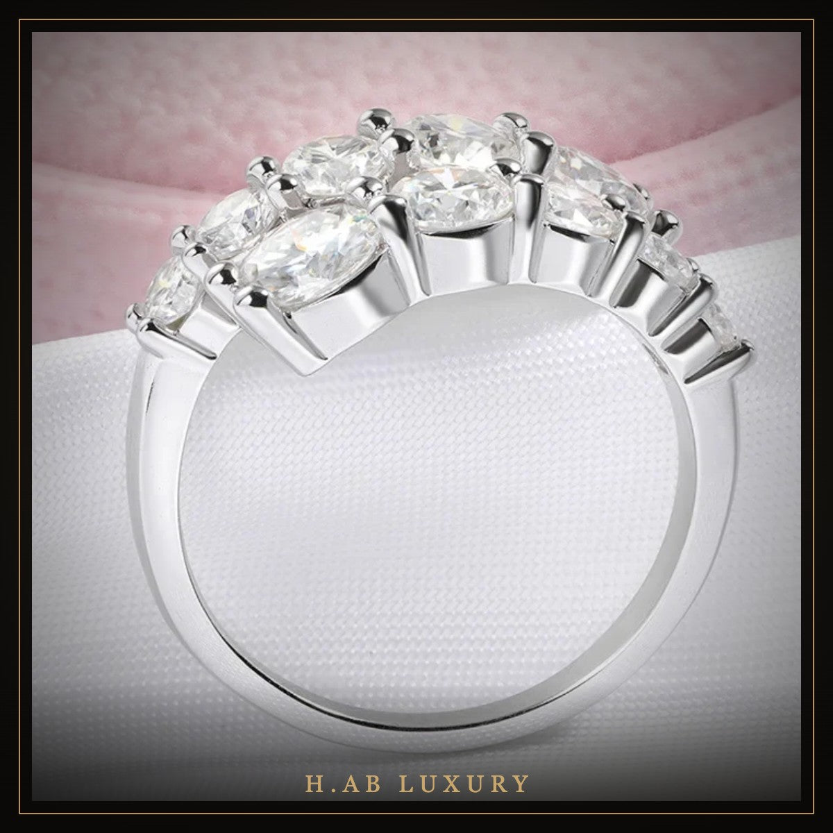 H.AB LUXURY moissanite jewelry