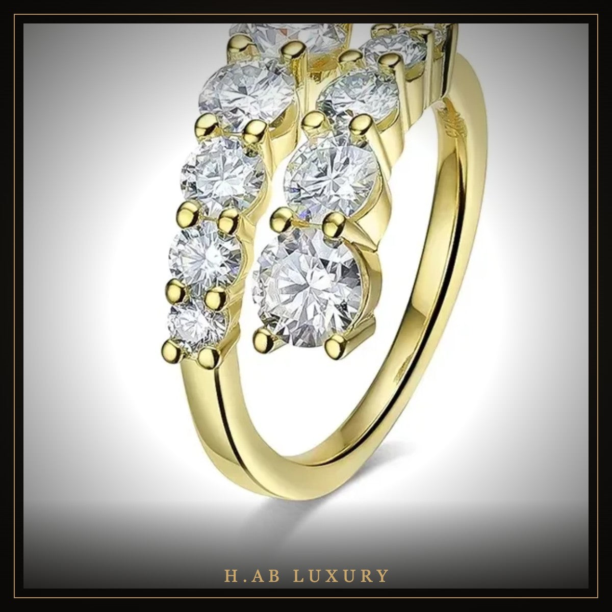 H.AB LUXURY moissanite jewelry