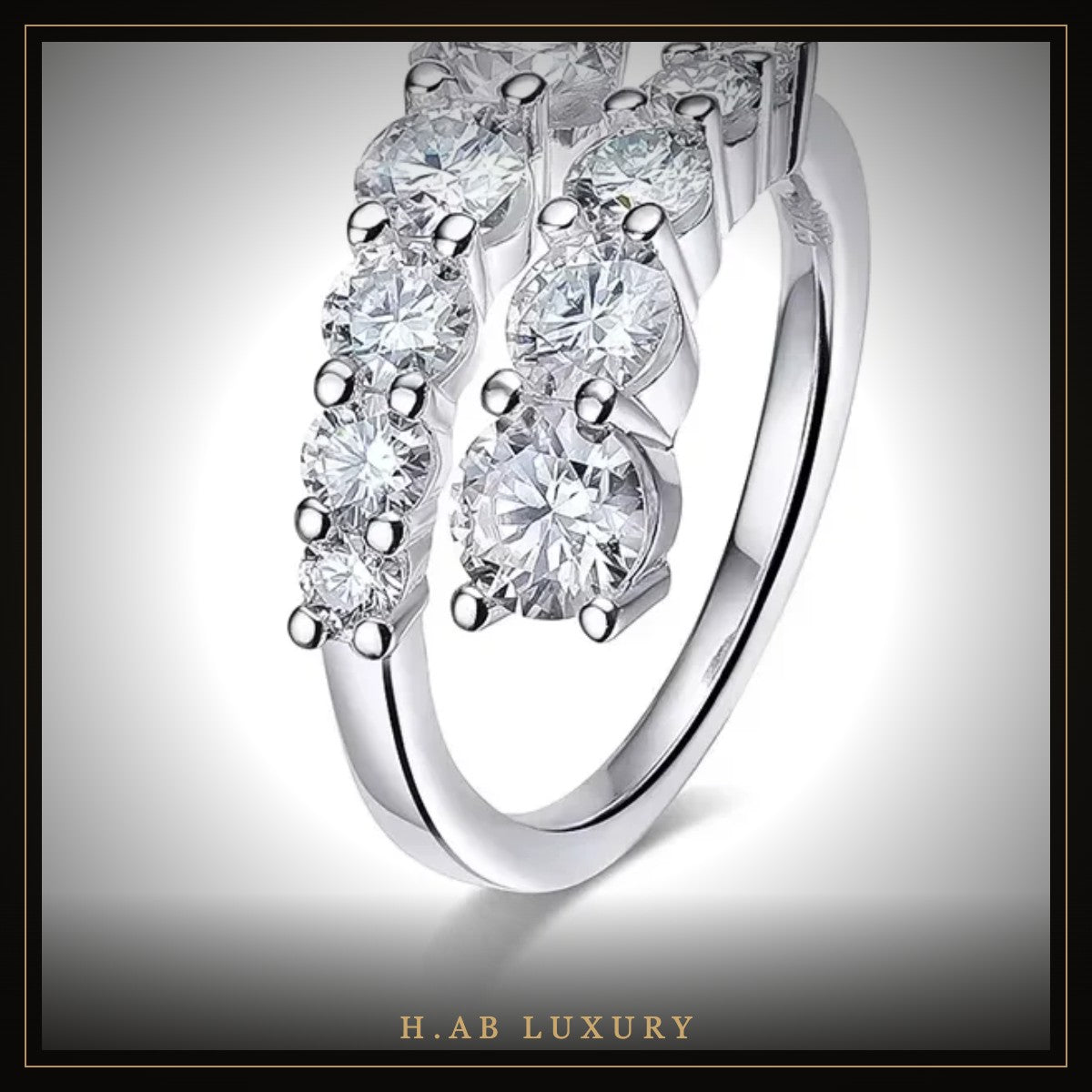 H.AB LUXURY moissanite jewelry