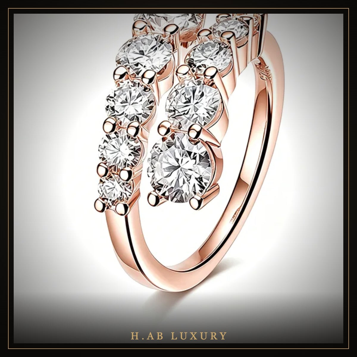 H.AB LUXURY moissanite jewelry