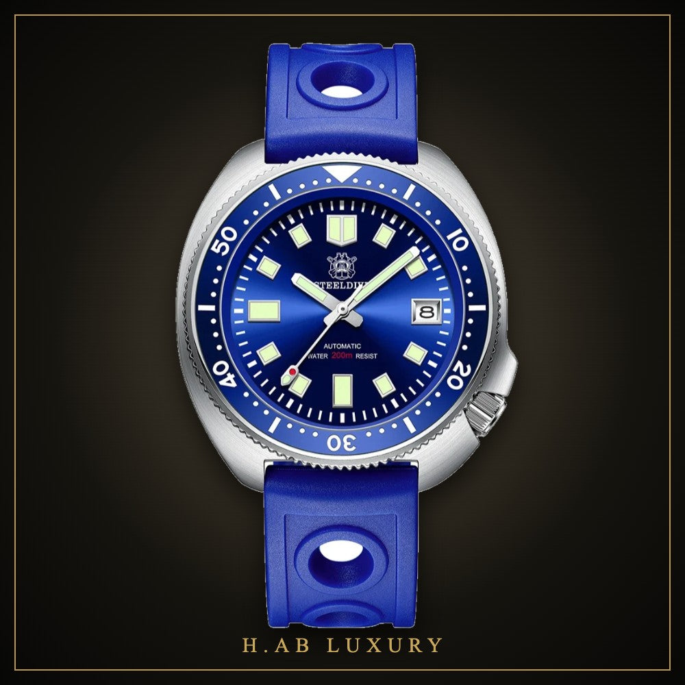 Steeldive SD1970 Turtle - Automatic Dive Watch, 200m