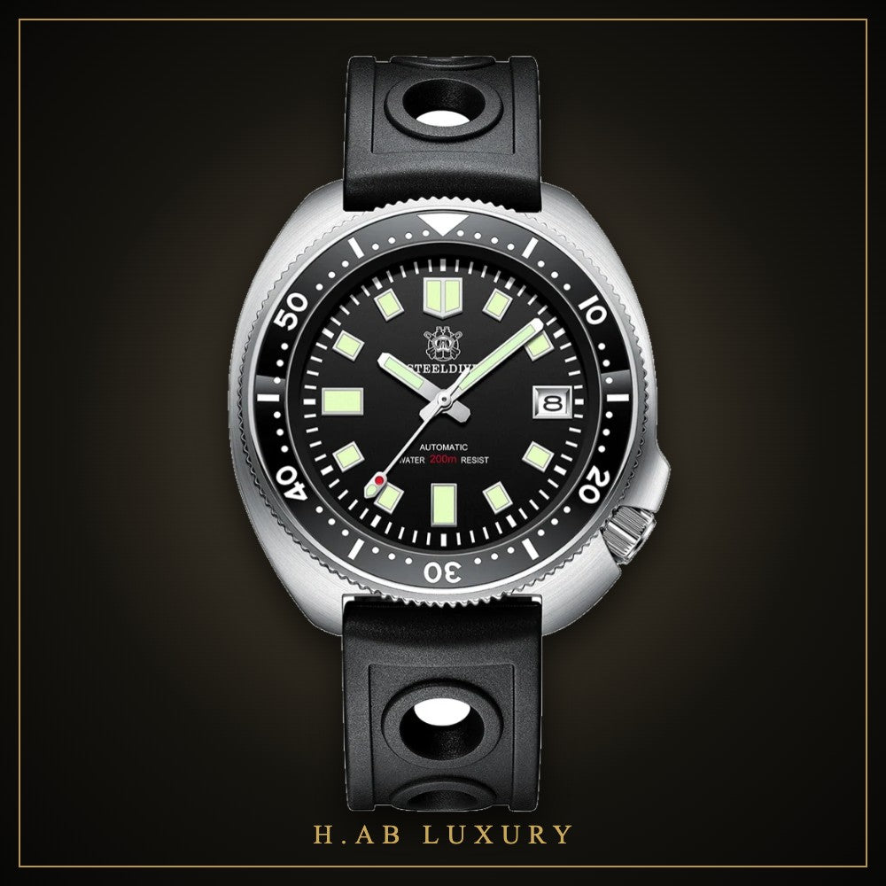 Steeldive SD1970 Turtle - Automatic Dive Watch, 200m