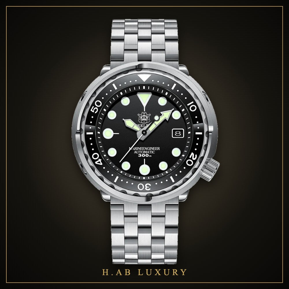 Steeldive SD1975 Tuna - Automatic Dive Watch, 300m