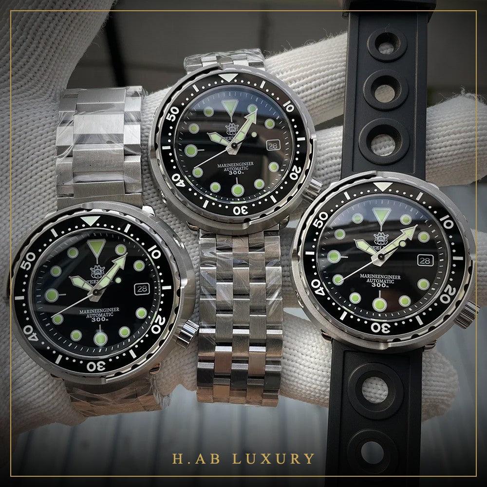 Steeldive SD1975 Tuna - Automatic Dive Watch, 300m