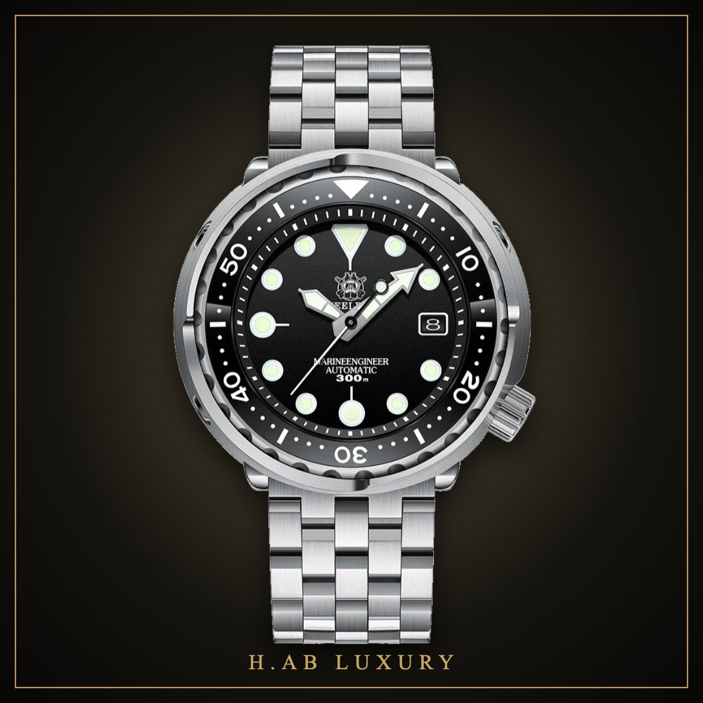 Steeldive SD1975 Tuna - Automatic Dive Watch, 300m