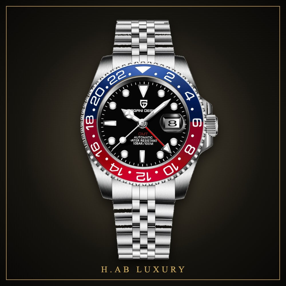 Pagani Design GMT - Ceramic Bezel Automatic, 40mm