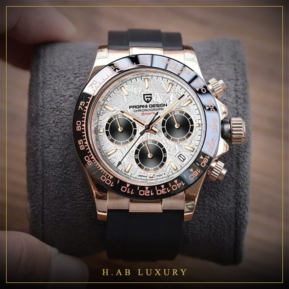 Pagani Design V2 - Retro Sapphire Chronograph