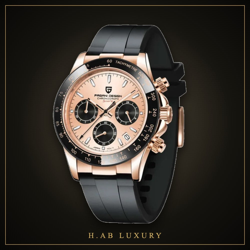 Pagani Design V2 - Retro Sapphire Chronograph