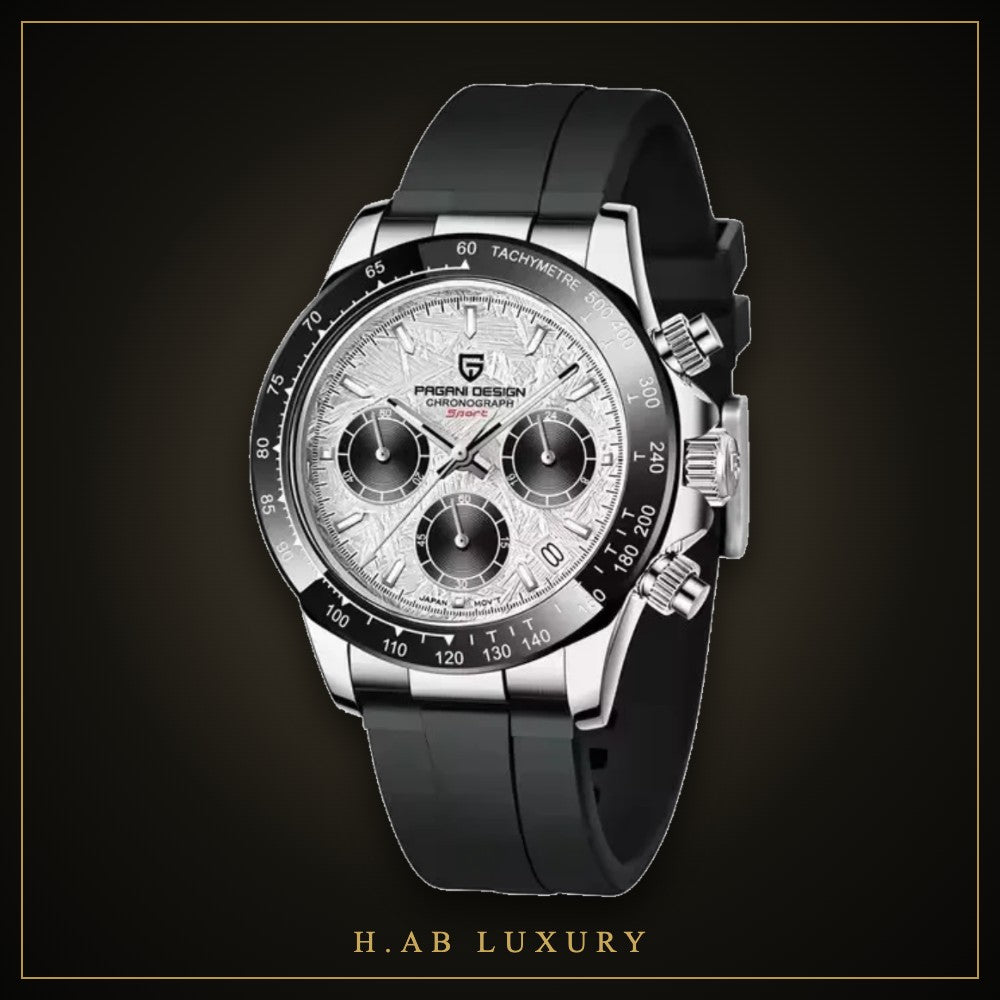 Pagani Design V2 - Retro Sapphire Chronograph