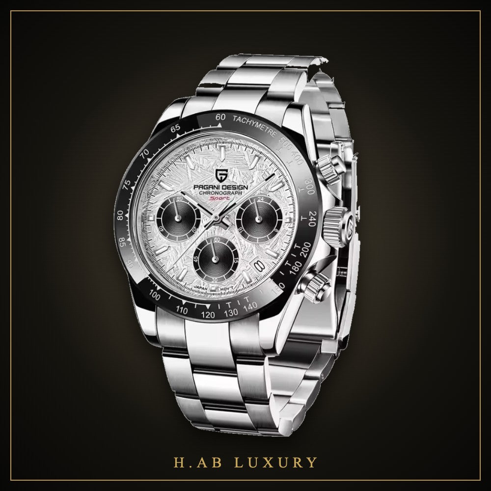 Pagani Design V2 - Retro Sapphire Chronograph