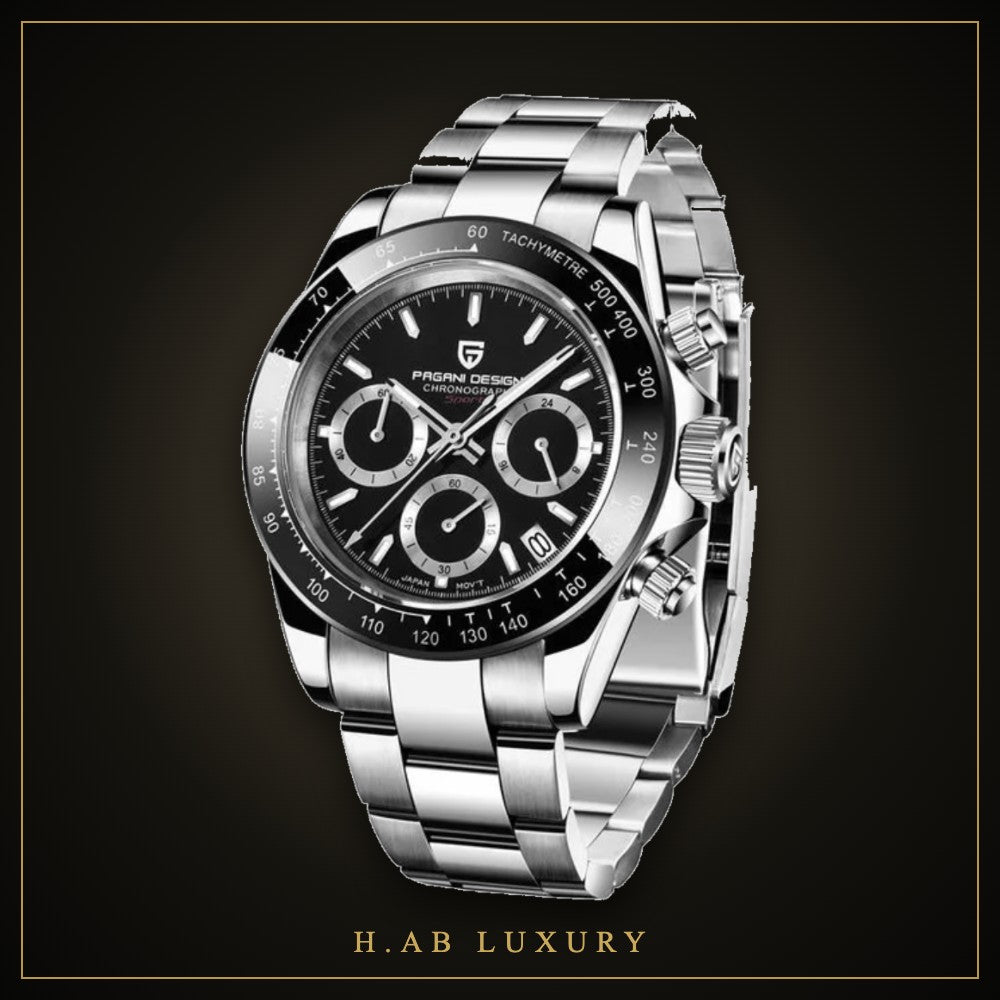 Pagani Design V2 - Retro Sapphire Chronograph