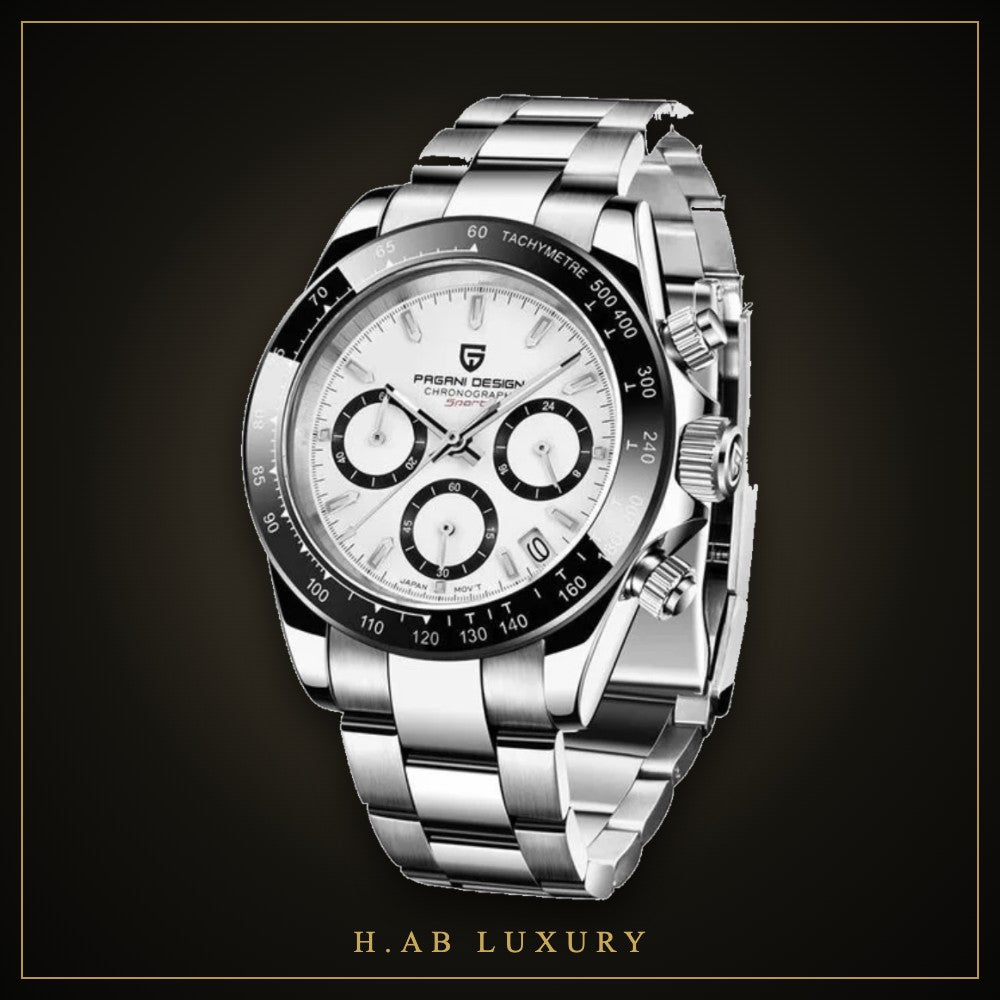 Pagani Design V2 - Retro Sapphire Chronograph