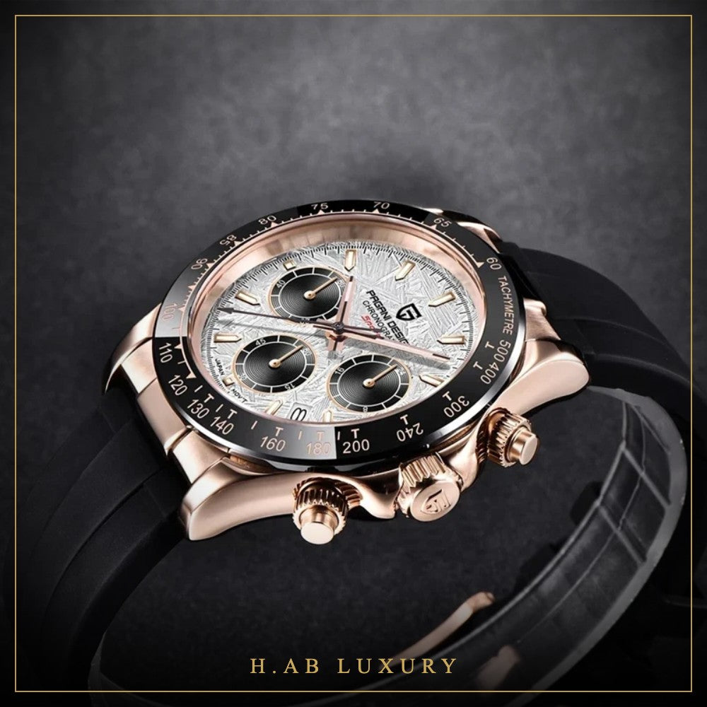 Pagani Design V2 - Retro Sapphire Chronograph