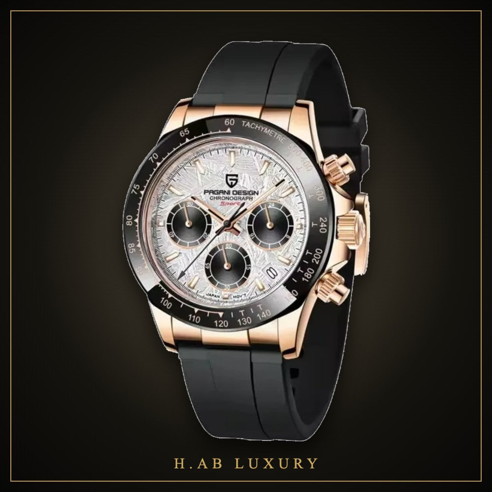 Pagani Design V2 - Retro Sapphire Chronograph