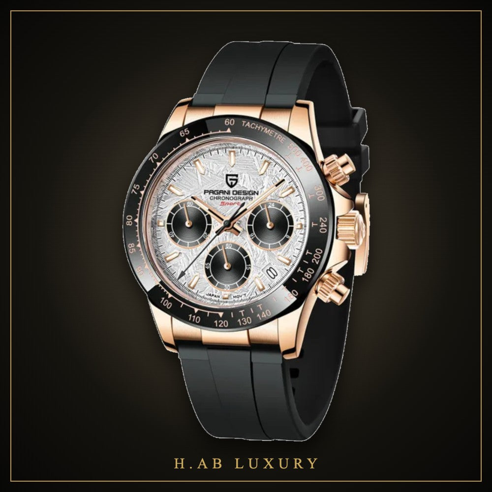 Pagani Design V2 - Retro Sapphire Chronograph
