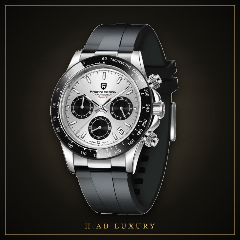 Pagani Design V2 - Retro Sapphire Chronograph