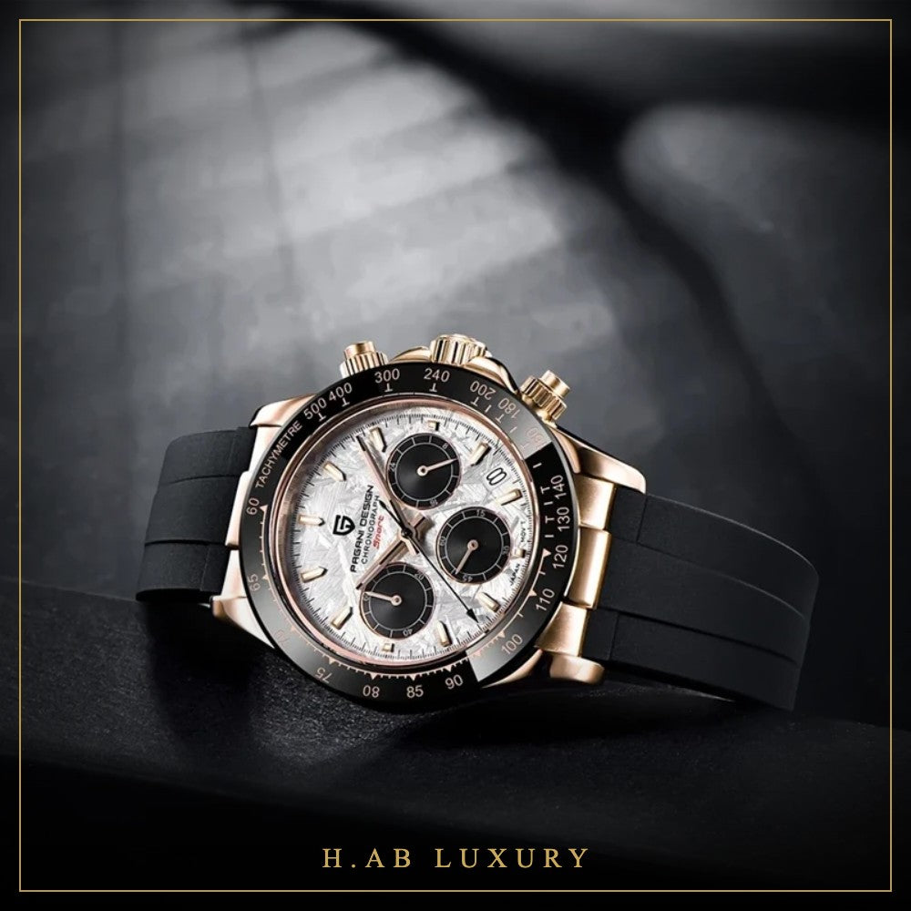 Pagani Design V2 - Retro Sapphire Chronograph